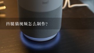 抖腿猫视频怎么制作？