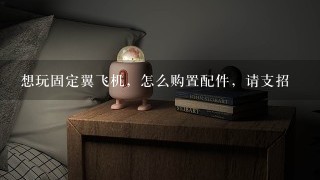 想玩固定翼飞机，怎么购置配件，请支招