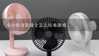 小小传奇狂战士怎么结束游戏