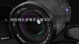 阿怡现在在哪里直播2022