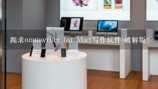 跪求ommwriter for Mac(写作软件)破解版？