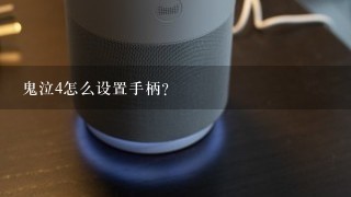 鬼泣4怎么设置手柄？