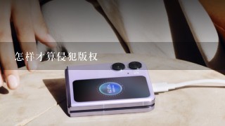 怎样才算侵犯版权