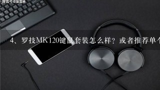 罗技MK120键鼠套装怎么样？或者推荐单个鼠标.