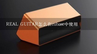 REAL GUITAR怎么在cubase中使用