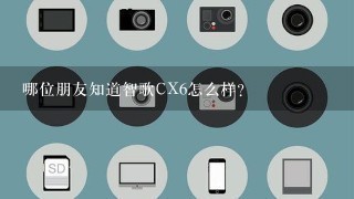 哪位朋友知道智歌CX6怎么样？