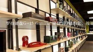 罗技键盘G-15 Gaming 键盘上G键的宏、按键、功能或快捷键.如何时设置？请教高手！